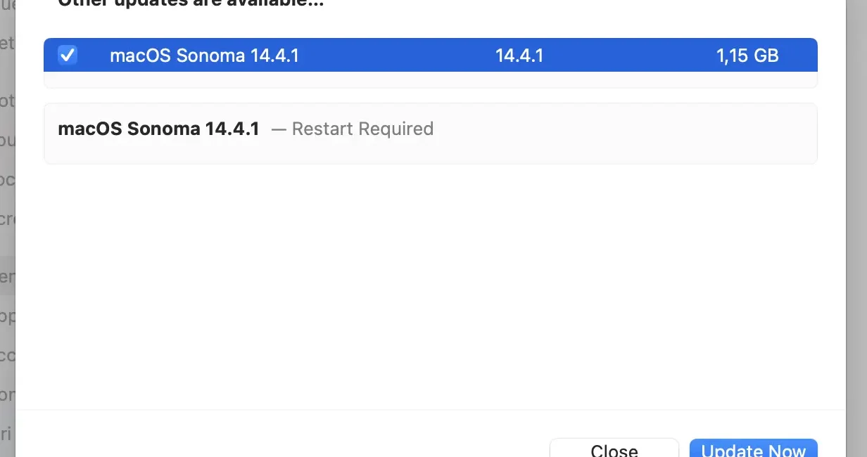 Apple пусна macOS Sonoma 14.4.1 с корекция за грешка в USB хъбове...